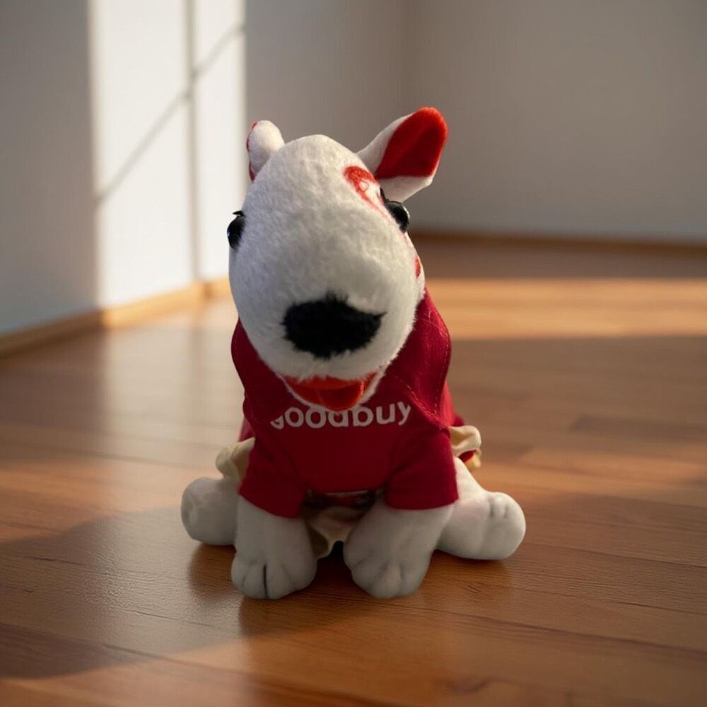 2008 Limited 9437/14,950 Target Bullseye Plush Dog Spring Basket Edition One